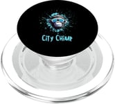 Funny City Chimp Cool Urban Monkey Graffiti PopSockets PopGrip for MagSafe