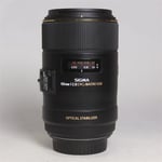 Sigma Used 105mm f/2.8 EX DG OS HSM Macro Lens Canon EF