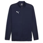 Teamfinal Training Jacket PUMA Navy-PUMA Silver, storlek X-Large