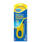 Scholl GelActiv Lot de 2 semelles pour femme en gel pour un usage quotidien, confort toute la journée, taille 35,5-40,5