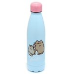 PUSHEEN THE CAT YUM STAINLESS STEEL HOT AND COLD 500ML DRINKS WATER BOTTLE FLASK