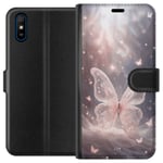 Xiaomi Redmi 9A Plånboksfodral Fjäril