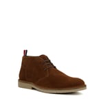 Dune London Mens Creed - Casual Chukka Boots - Tan Suede - Size UK 11