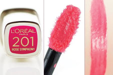 L OREAL COLOR RICHE LAQUE A LEVRES 201 ROSE SYMPHONY