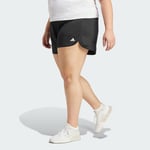 adidas Pacer Essentials Knit High-Rise Shorts (Plus Size) Women