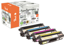 Peach-tonerkassetter som passer Brother TN-423 Lasertoner multipakke, 4-pakning