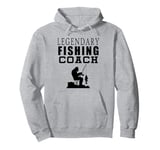 Legendary Fishing Coach Fishing Bigfoot Yeti Sasquatch Pullover Hoodie