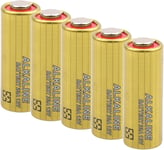 Piles 23A 12V A23 12 Volts Alkaline Batterie A23S Mn21/23 Pile L1028 V23Ga Lrv08 8Lr932 Lot Of 5