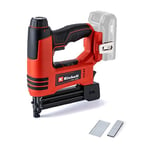 Einhell Cloueuse sans fil TE-CN 18 Li-Solo Power X-Change (li-ion, 18 V, agrafeuse, cadence jusqu’à 20 coups par minute, incl. 300 clous et 300 agrafes, sans batterie ni chargeur)