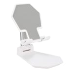 HCFSUK Support de Tablette Support de téléphone Compact Léger et Compact, il ne Prend Pas de Place Pliable et relevable, réglable en Hauteur, pour Les appareils de 4 à 12 Pouces / 4-7 Pouces, Noir