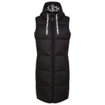 Regatta Naisten/Ladies Society Padded Longline Gilet - Pehmustettu pitkälinjainen liivi, Musta UTRG9431_black