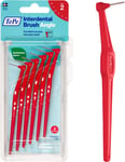 Tepe Interdental Brush Angle, Red, 0.5Mm/Iso 2, 6Pcs, Interspace Cleaning, Plaqu