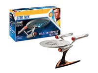 Revell 04991 maquette Star Trek U.S.S. Enterprise Ncc-1701 James KIRK, 1/600, 4991, Blanc