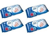 Lula Wet Wipes With Panthenol 4X72 Pcs.