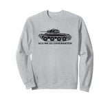 Covenanter WW2 British A13 Cruiser Tank Silhouette Sweatshirt