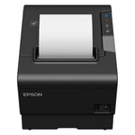 Epson TM T88VI - Imprimante de reçus - thermique en ligne - Rouleau (7,95 cm) - 180 x 180 ppp - jusqu'à 350 mm/sec - USB 2.0, LAN, série, NFC, hôte USB 2.0 - outil de coupe - noir