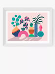 EAST END PRINTS Rachel Lee 'House Plants' Framed Print