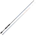 Savage Gear SGS6 Light Game Spinning Rod, Cannes à Pêche, Cannes à Pêche Spinning, Predator, Brochet, Perche, Truite, Sandre, Unisex, Noir, 2,43 m, 3-12 g