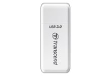 TRANSCEND RDF5 SD/MICROSD CARD READER (WHITE) (TS-RDF5W)