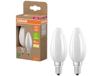 Osram 4099854253805 Led (Rgb)-Lampa Eek A (A - G) E14 Ljuskälla 2,2 W = 40 W Varmvit (Ø X H) 35 Mm X 35 Mm 2 St