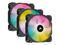 CORSAIR iCUE SP120 RGB ELITE - Kit de ventilateur d'armoire de système - 120 mm (pack de 3)