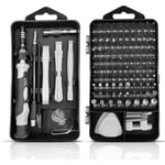 Ensemble de petits tournevis, micro outils, kit de tournevis 115 en 1, kit de tournevis pour ordinateur portable, kit de réparation électronique pour