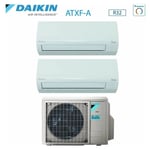 Climatiseur inverter dual split série siesta 12+12 avec 2amxf50a r-32 wi-fi en option 12000+12000 - Daikin