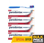 Parodontax whitening Dentifrice Arrêt Saignant Gencives 75ml 4-Pack