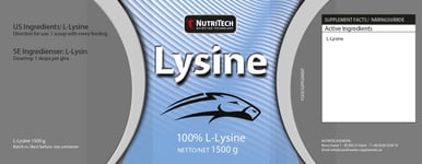 L-Lysin 1,5kg & 3kg