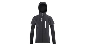 Veste softshell femme millet rutor xcs air hoodie noir