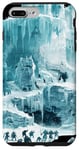 Coque pour iPhone 7 Plus/8 Plus Château de Glace Fantasy Aventure Médiévale