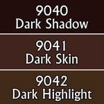 Master Series Paint Triad - Dark Skin Tones