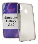 Ultra Thin TPU Skal Samsung Galaxy A40 (A405FN/DS) (Grå)