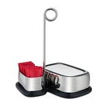 Alessi VS07 1 Tea and Coffee Accessories Set, Grey, 19 x 17.5 x 23 cm