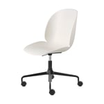 GUBI Beetle Meeting Chair kontorstol Alabaster white-black