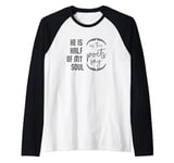 The Song of Achilles booktok bookish merch Raglan Baseball Tee