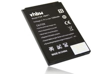 Batterie pour Huawei Pocket WiFi C01HW, P51, U8000, U8220 1200mAh 3,7V Li-ion