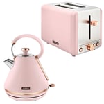 Tower Cavaletto Pyramid Kettle & 2 Slice Toaster Matching Kitchen Set