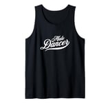 Male Dancer, Funny Men's Graphic Tank Top