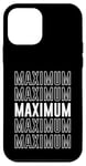 Coque pour iPhone 12 mini Charge maximale :