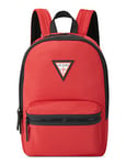 GUESS Unisex's Originals Designer, Backpack, Work Bag, Tote, Red, One Size