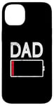 iPhone 14 Plus Tired Dad Weak Phone Battery Empty Daddy Papa Father's Day Case