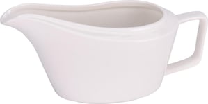 Porcelain Gravy Bowl 400ml Cream White Microwave Dishwasher Safe 19cm x 8.5cm