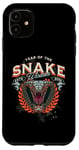 Coque pour iPhone 11 Célébrez le Nouvel An chinois du serpent 2025 Cobra Hommes Femmes