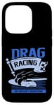 Coque pour iPhone 14 Pro Des courses de dragsters que vous ne comprendriez pas Car Funny Mechanic