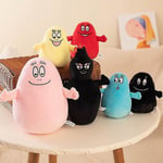 Barbapapa Plyschleksak Anime Barbapapa Dock Mjuk Fylld Leksak Kawaii Barbapapa Dock black