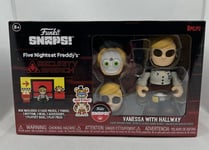 Five Nights At Freddys Snaps Vanessa with Hallway FNAF Snap Playset Vanny Room