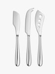 John Lewis Arc Cheese Knives Set, Set of 3