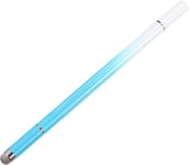 Stylo À Bille Avec Pointe Stylet 3 En 1 Stylo À Encre Et Disque À Pointe Fine Et Pointes En Fibre Stylos Magnétiques Pour Tous Les Écrans Tactiles Capacitifs Universels, Bleu