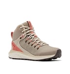 Columbia Women's Trailstorm Mid Waterproof, Oxford Tan/Espresso Ii, 9.5